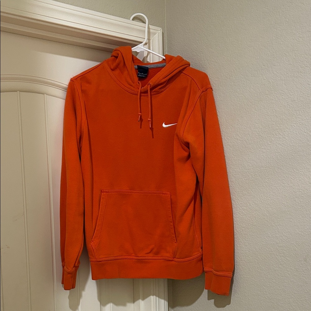 Nike Men's Bright Orange Hoodie